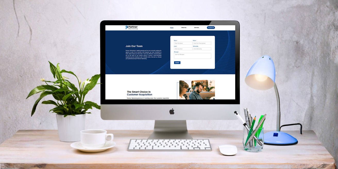 Partner Marketing Website